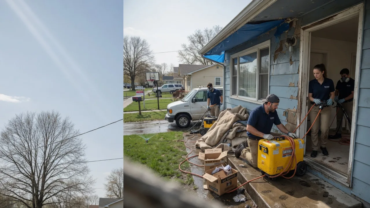 Basement Flood Cleanup in Stockton, KS near me